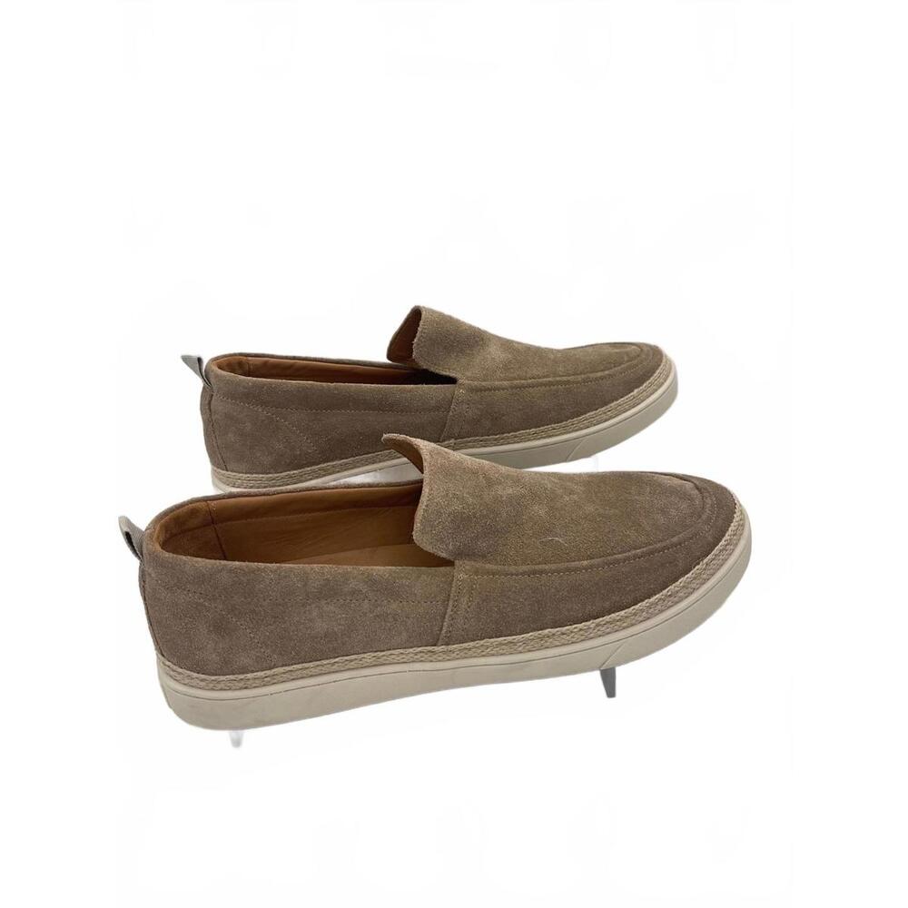 Flag LTD Stylish Slip-On Suede Shoes - Beige Men's Size 12